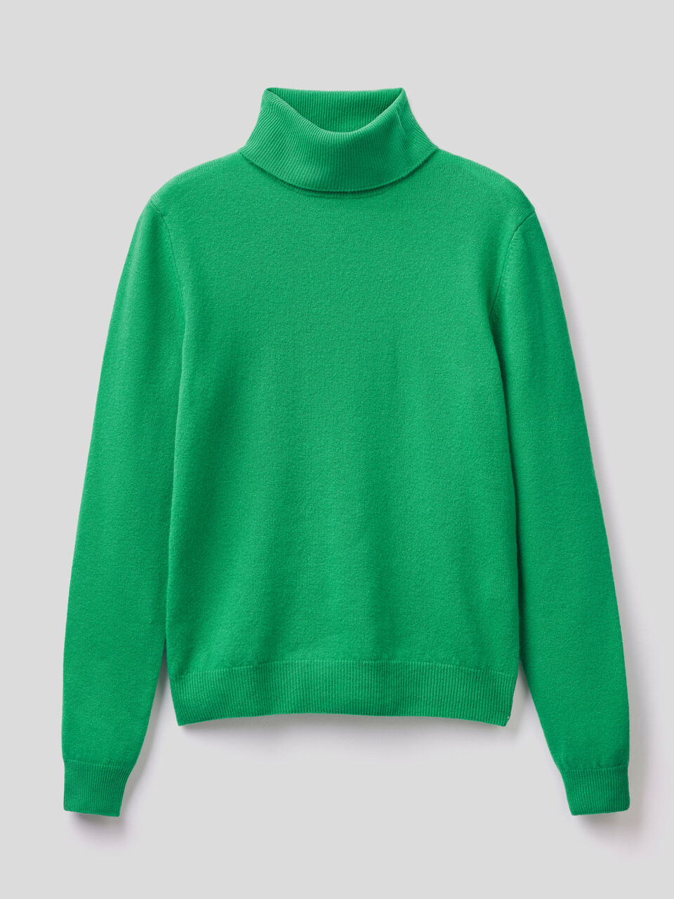 Rollkragenpullover aus reiner Schurwolle image number 1