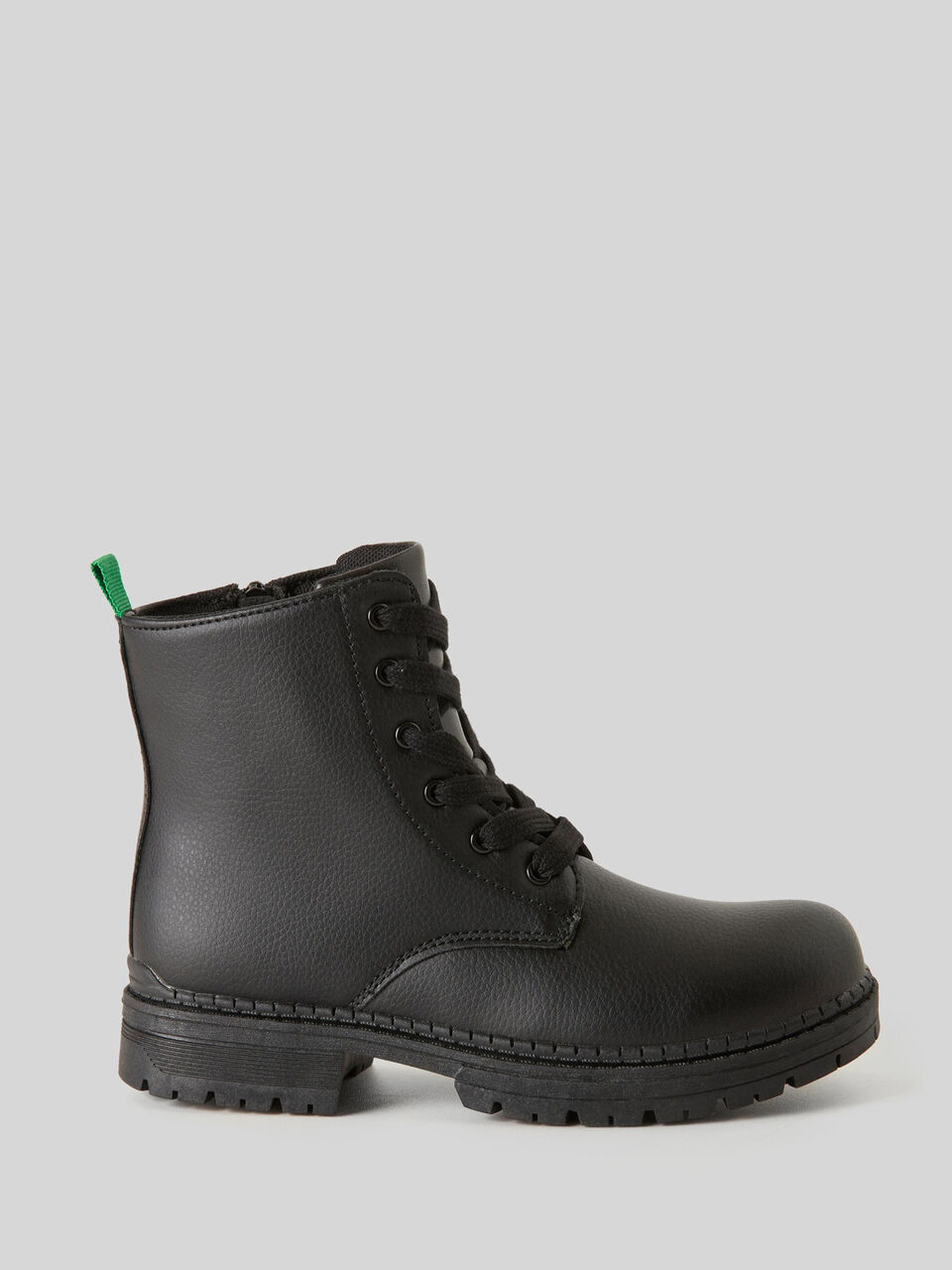 Militärstiefel mit Ledereffekt image number 1