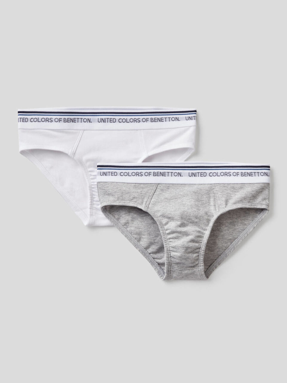 Zwei Slips mit Gummi samt Logo image number 1