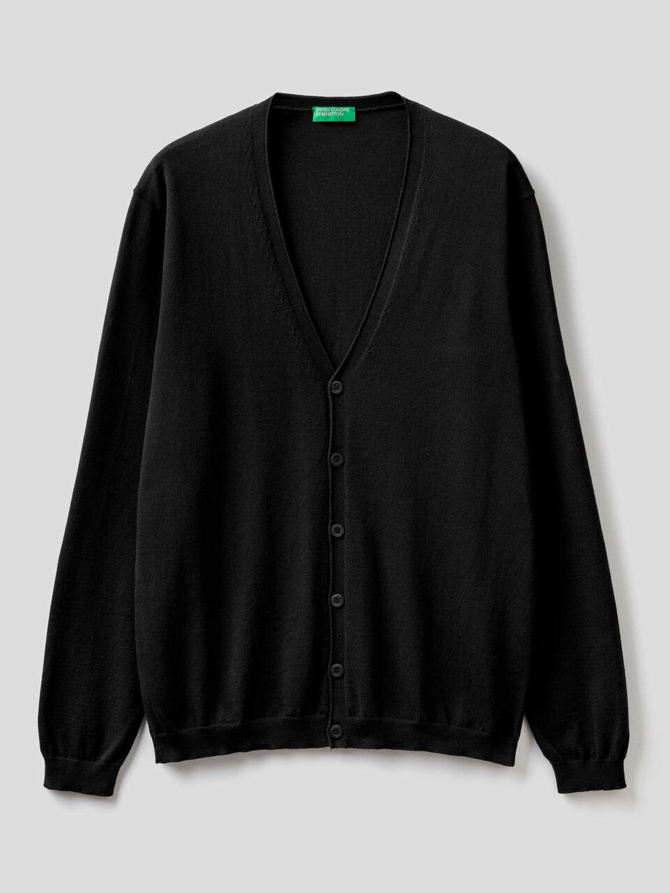 Strickjacke aus 100% Baumwolle mit warmer Haptik image number 1