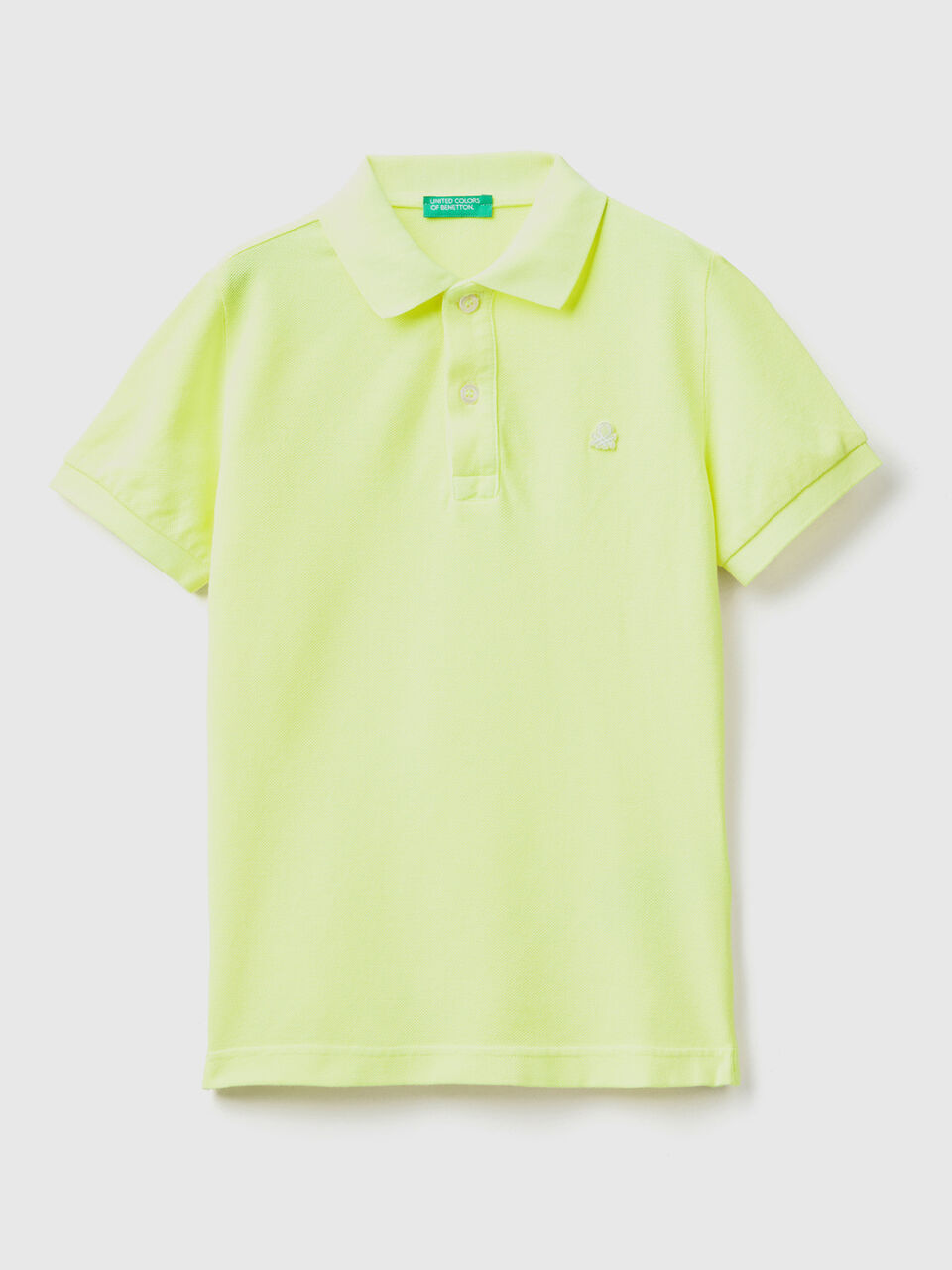 Fluoreszierendes Polo aus Bio-Baumwolle image number 1