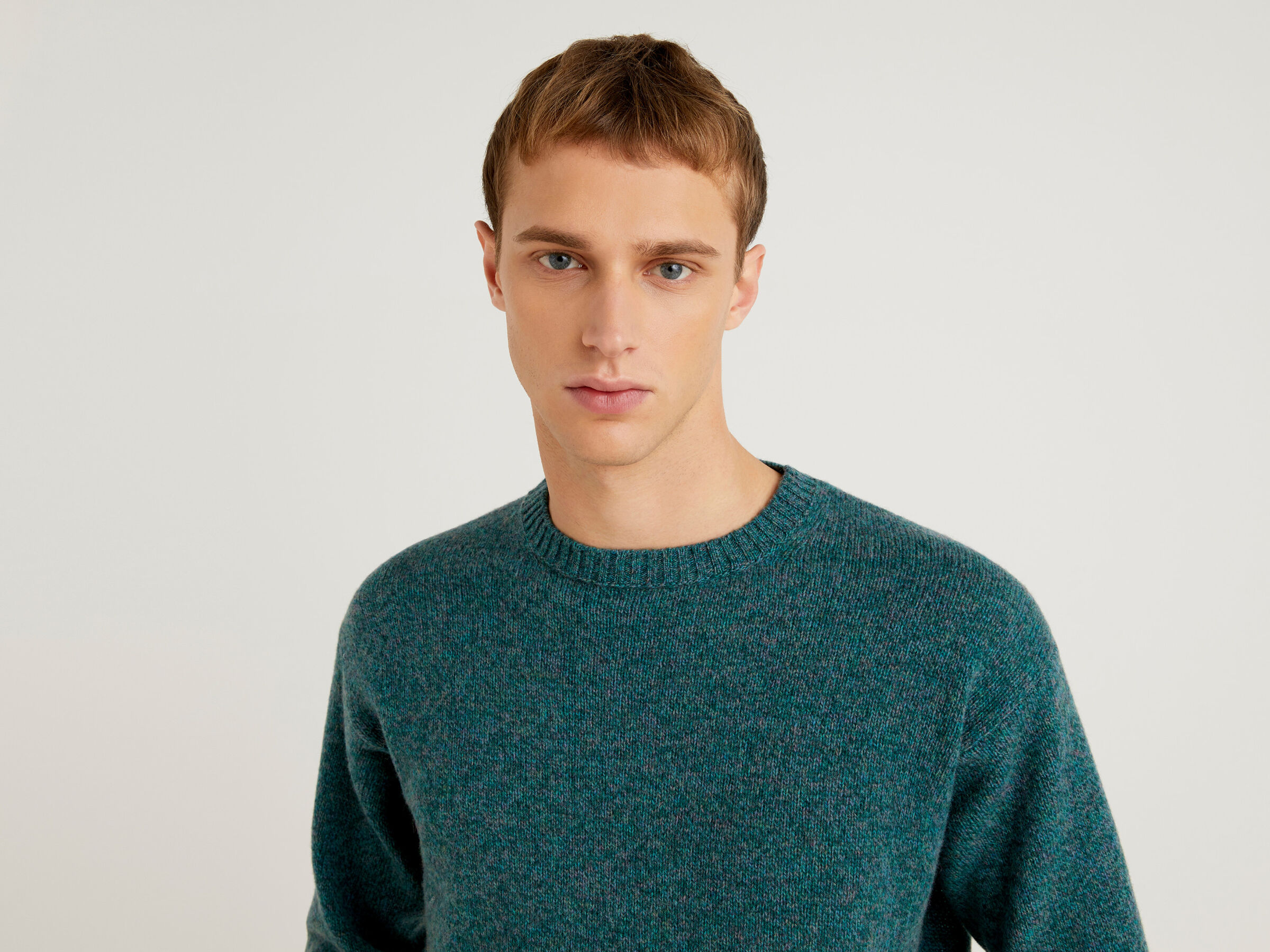 Pullover aus reiner Shetlandwolle mit Rundausschnitt image number 4