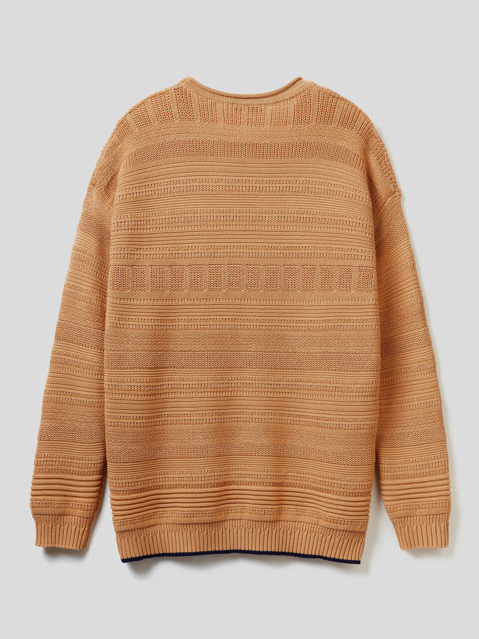 Pullover aus 100% Baumwolle mit besonderer Verarbeitung image number 2
