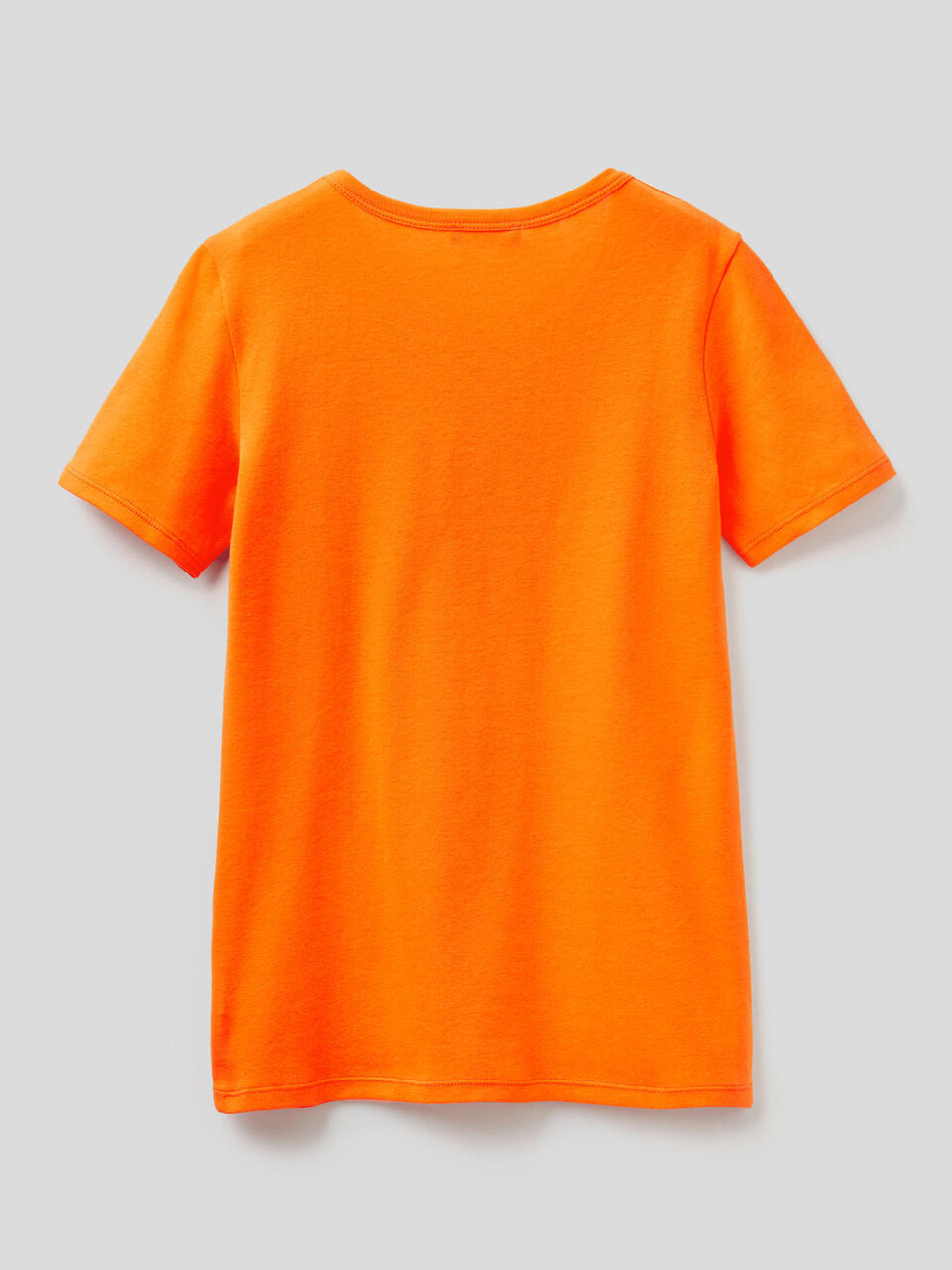 T-Shirt aus 100% Baumwolle mit glitzerndem Logoprint image number 2