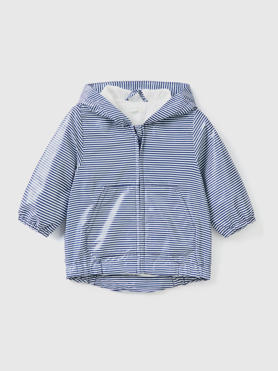 Gemusterte Jacke mit Kapuze image number 1