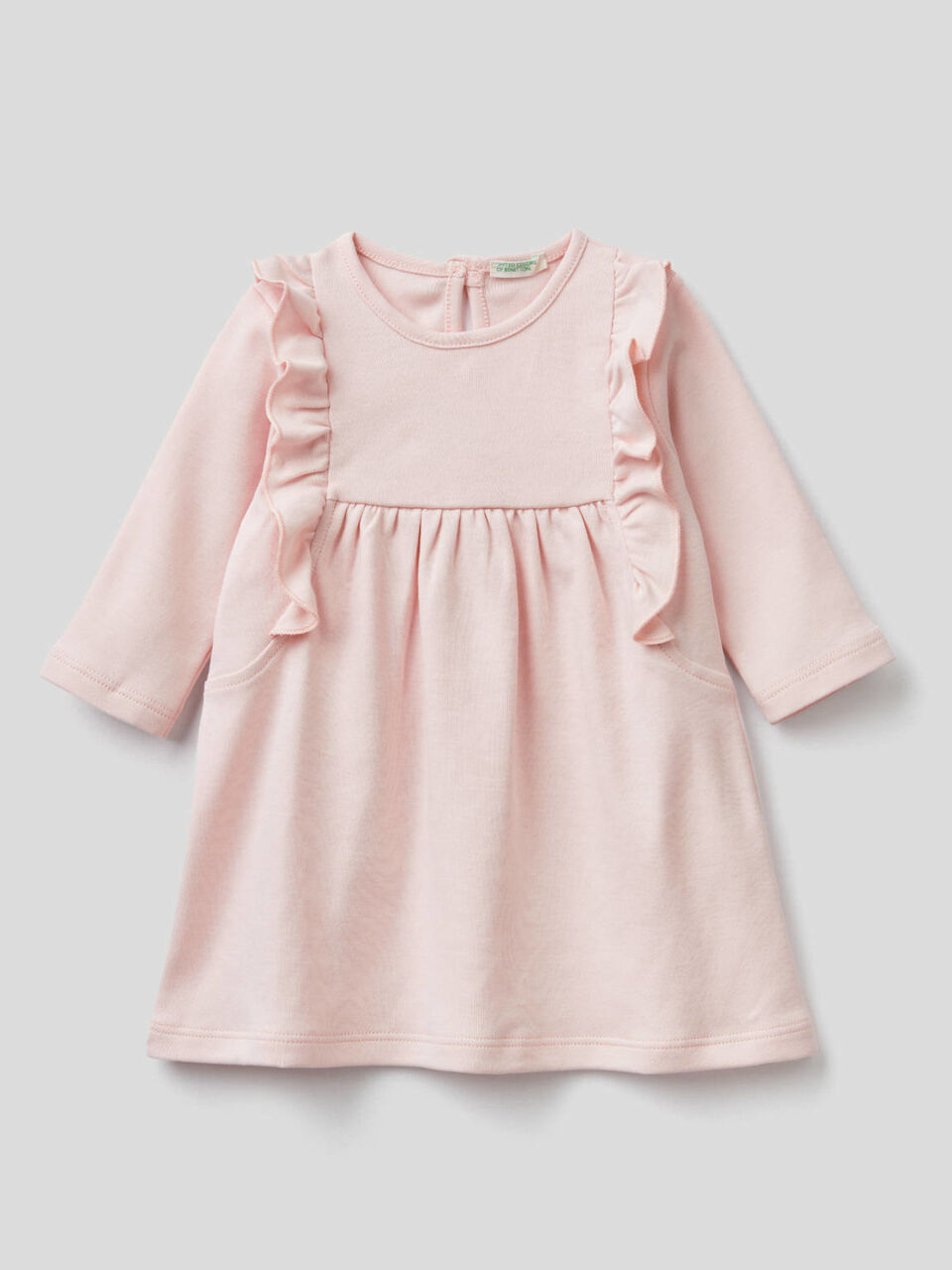 Kleid aus Bio-Baumwolle mit Rüschen image number 1