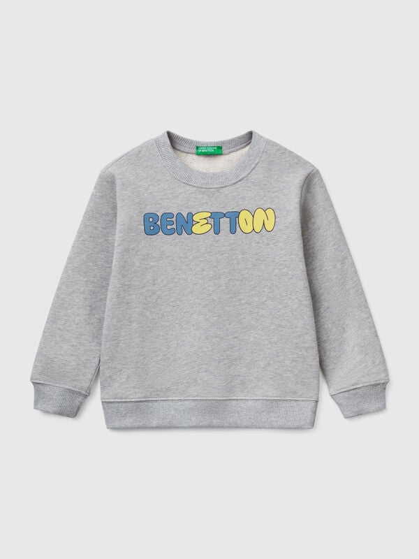 Sweater aus Baumwolle mit Aufdruck Jungen