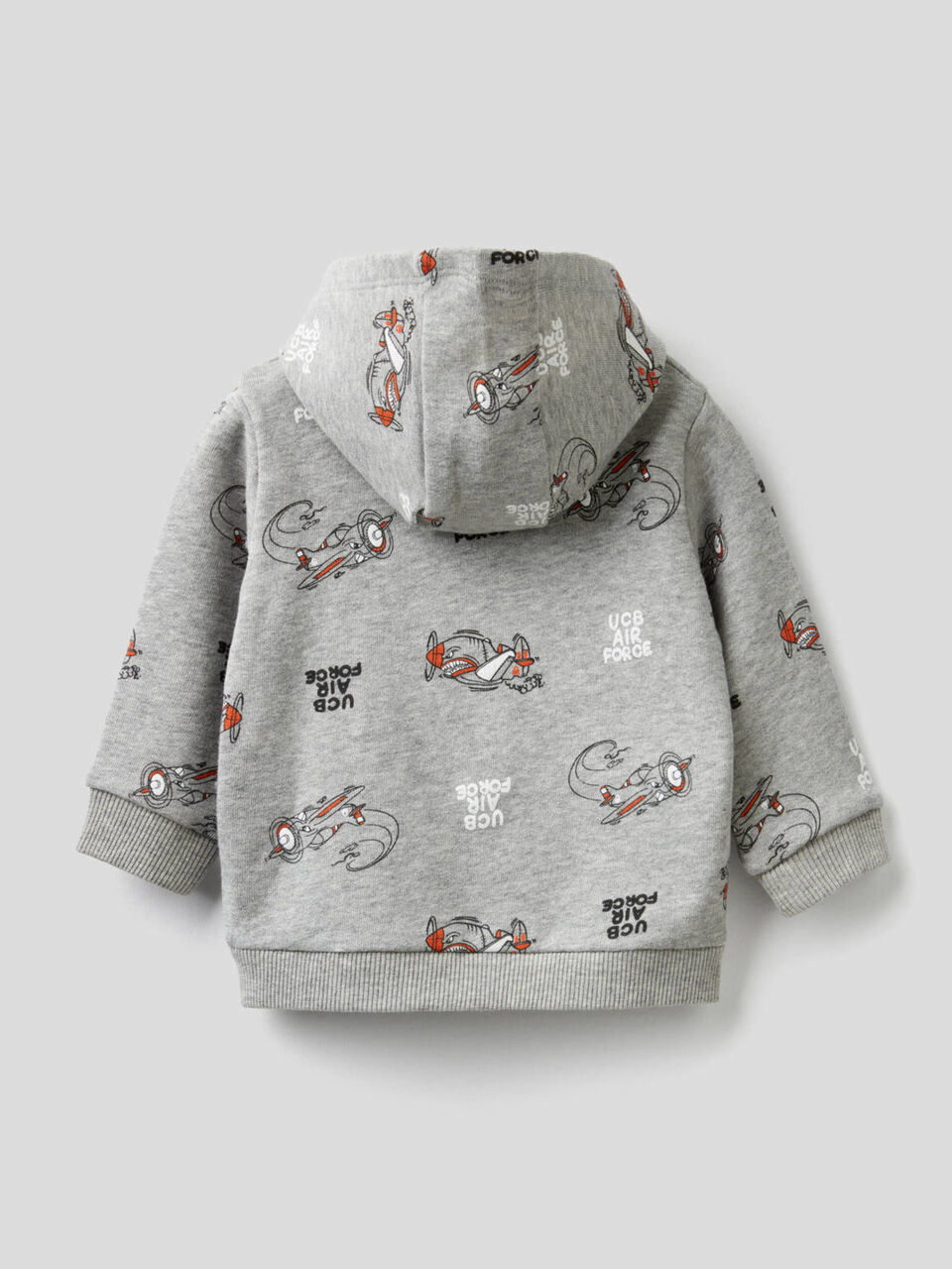 Sweatshirt aus reiner Baumwolle mit Print image number 2