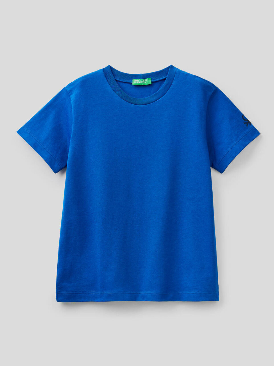 T-Shirt aus Bio-Baumwolle mit Logoprint image number 1