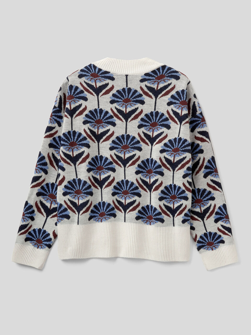 Stehkragenpullover im Boxy Fit image number 2