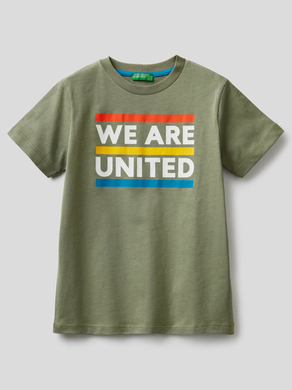 T-Shirt aus Baumwolle mit Slogan image number 1