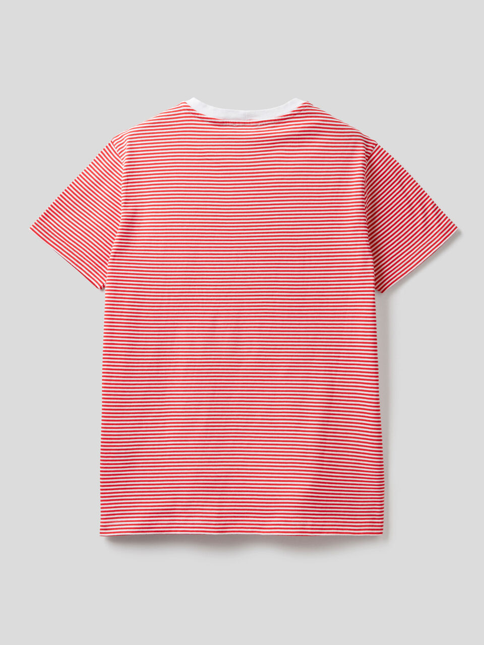 T-Shirt aus 100% Baumwolle mit Streifen image number 2