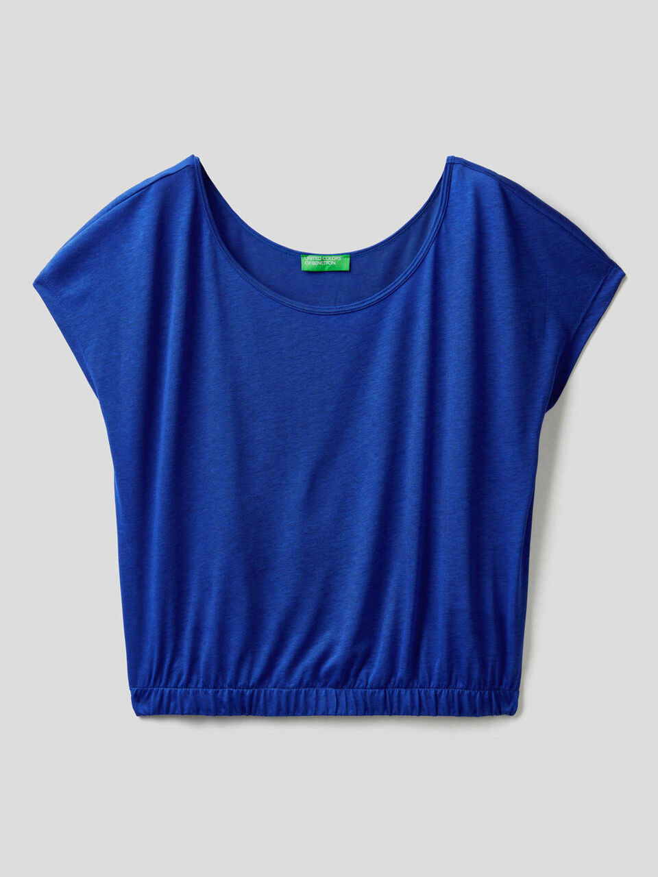 Fließende Bluse mit Rundausschnitt image number 1