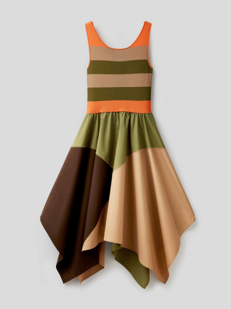 Kleid mit Farbblöcken image number 2