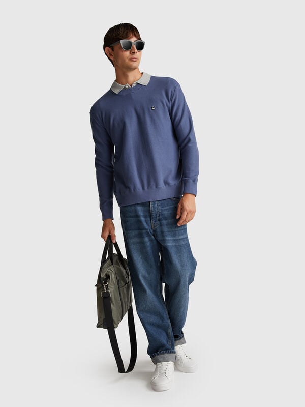 Pullover aus Baumwollmischung Herren