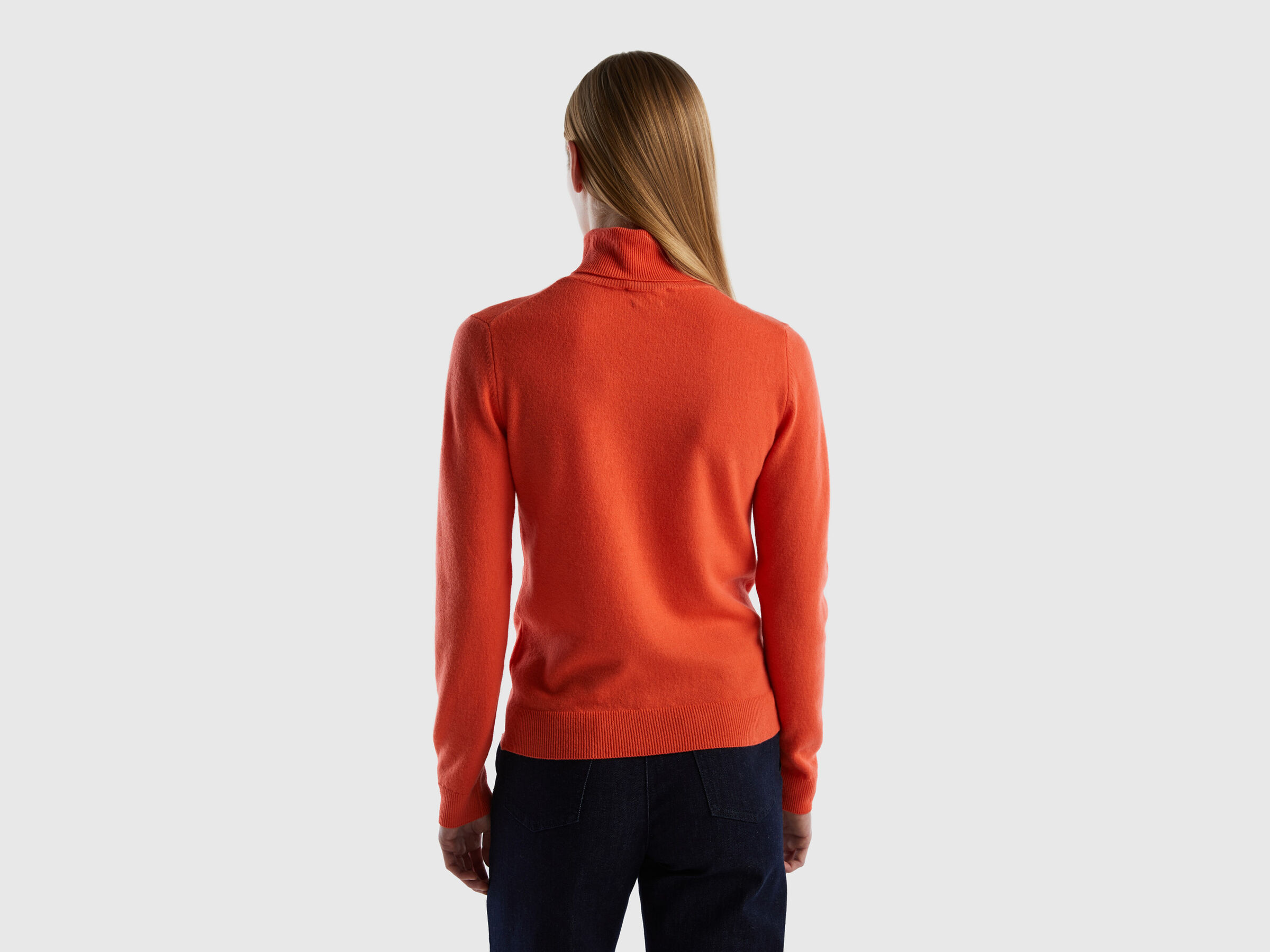 Rollkragenpullover aus reiner Schurwolle image number 2