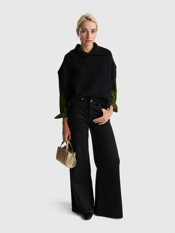 Cape mit hohem Kragen Damen