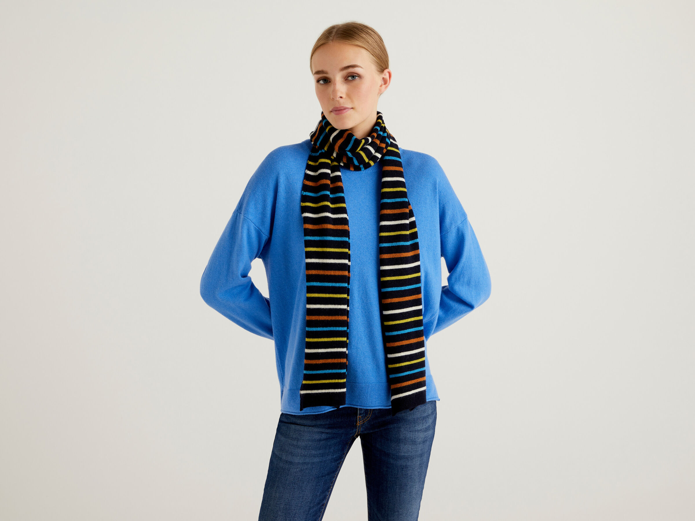 Schal in einer Mischung aus Wolle und Cashmere image number 3