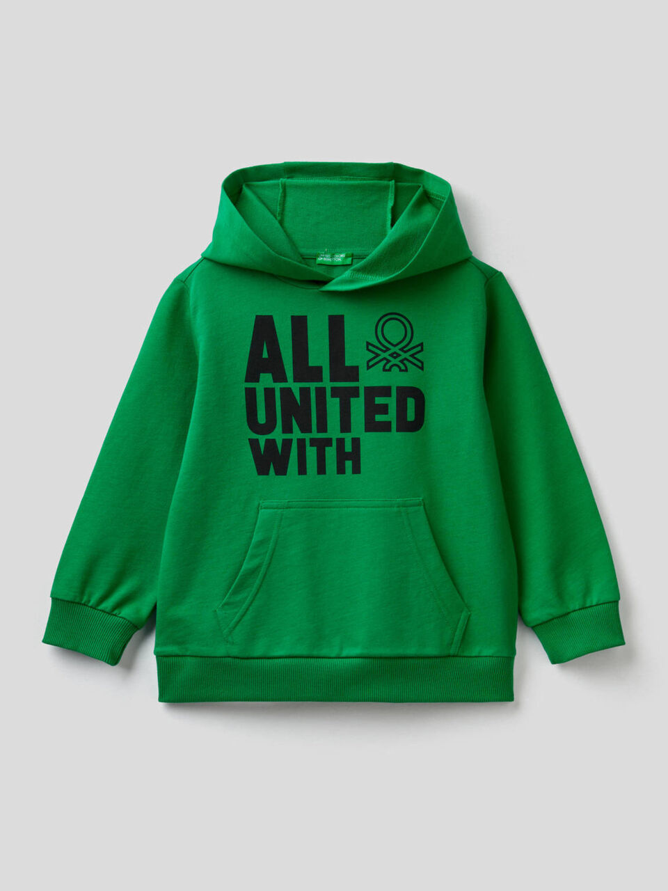 Sweatshirt aus 100% Baumwolle mit Kapuze image number 1
