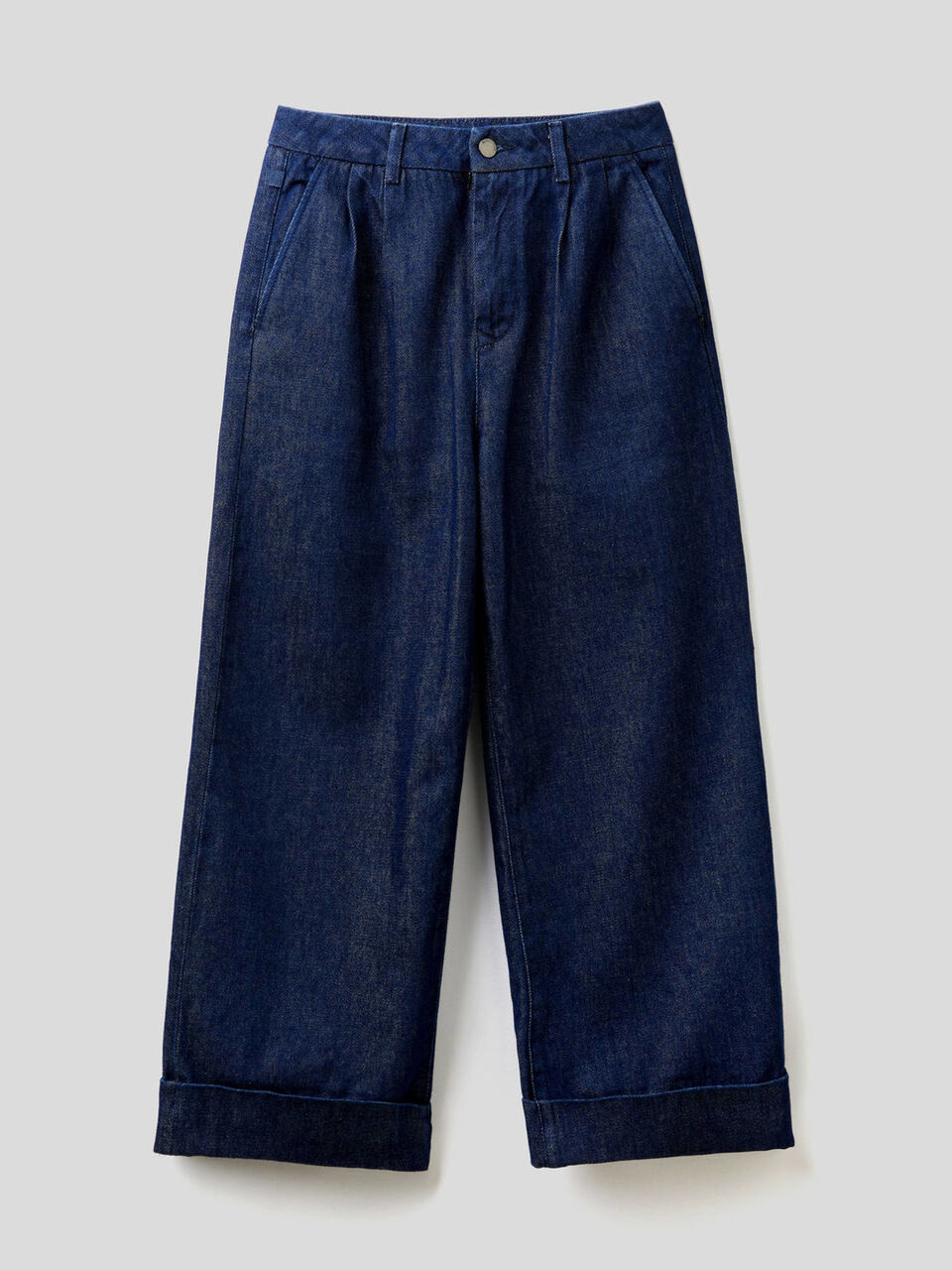 Jeanshose im Stil einer Culotte image number 1