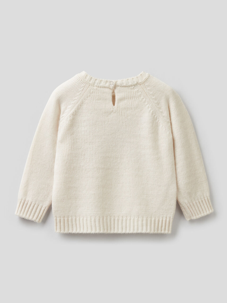 Pullover mit Einsatz aus Tüll image number 2