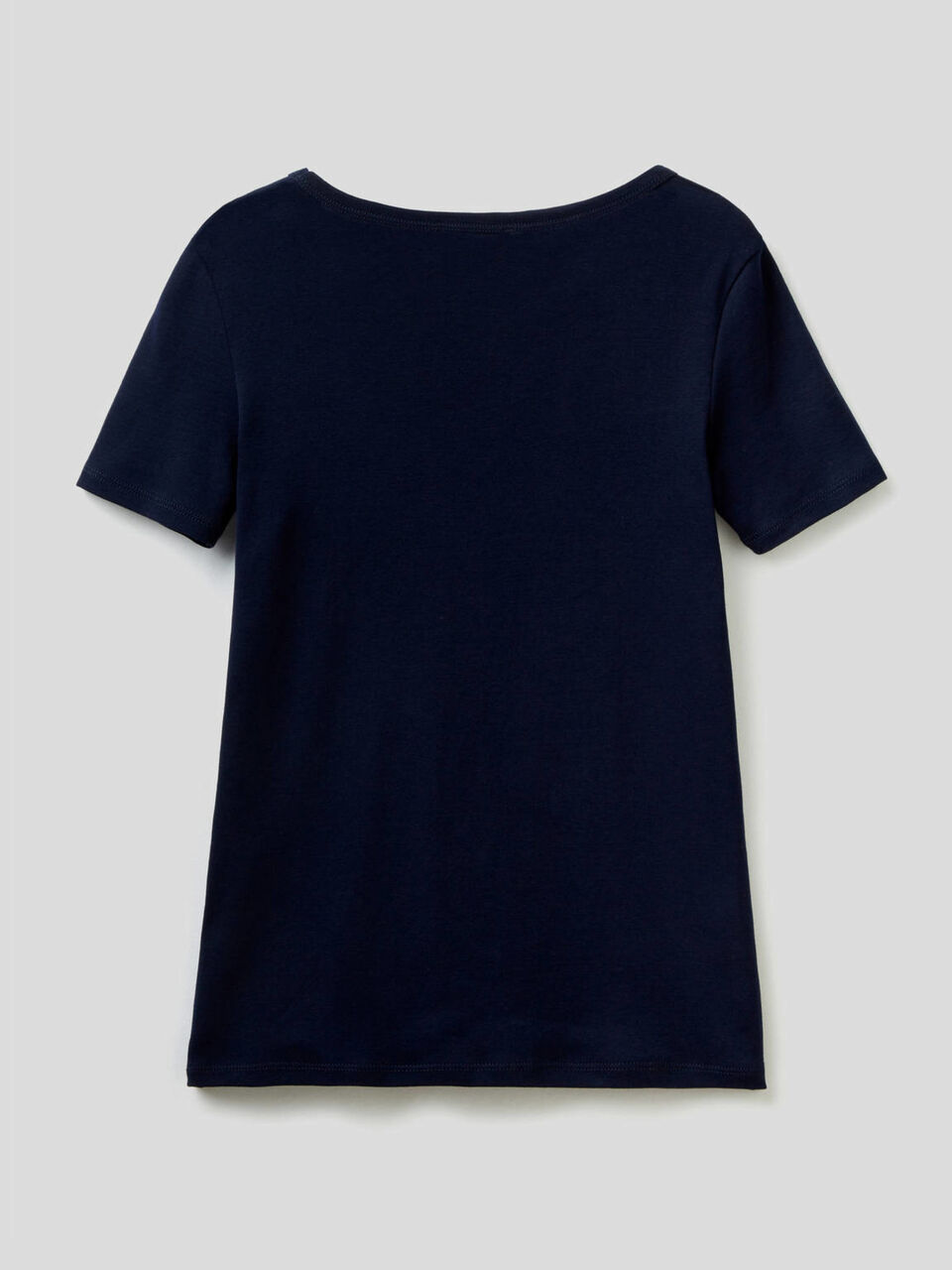 T-Shirt aus 100% Baumwolle mit glitzerndem Logoprint image number 2