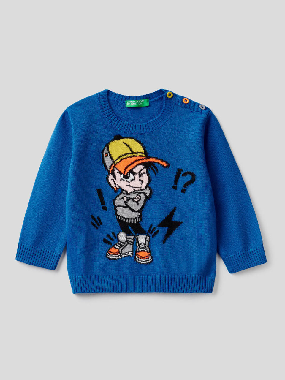 Pullover mit Intarsienarbeiten image number 1