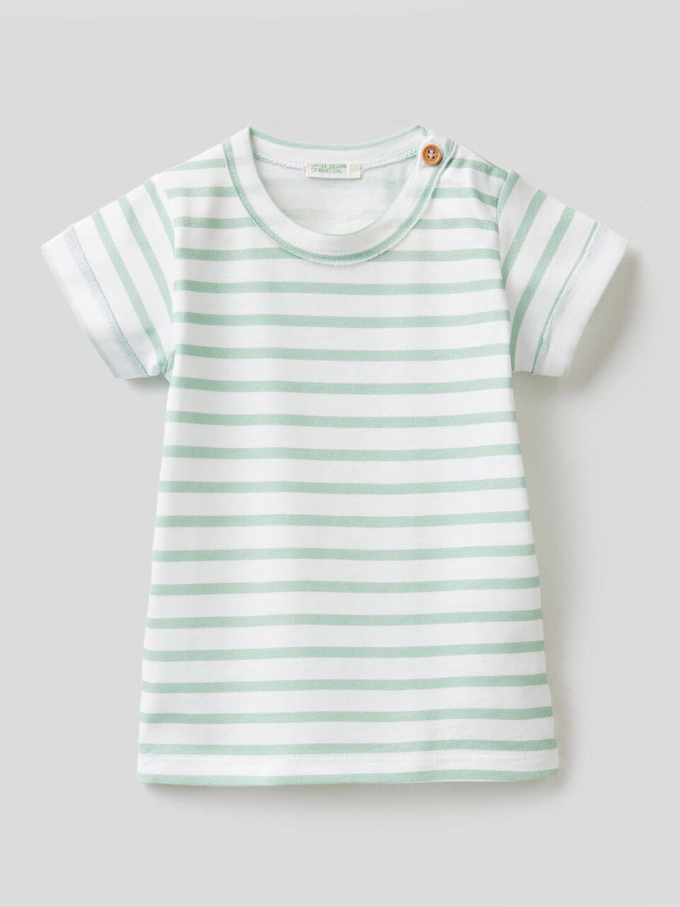 T-Shirt mit Print aus reiner Baumwolle image number 1