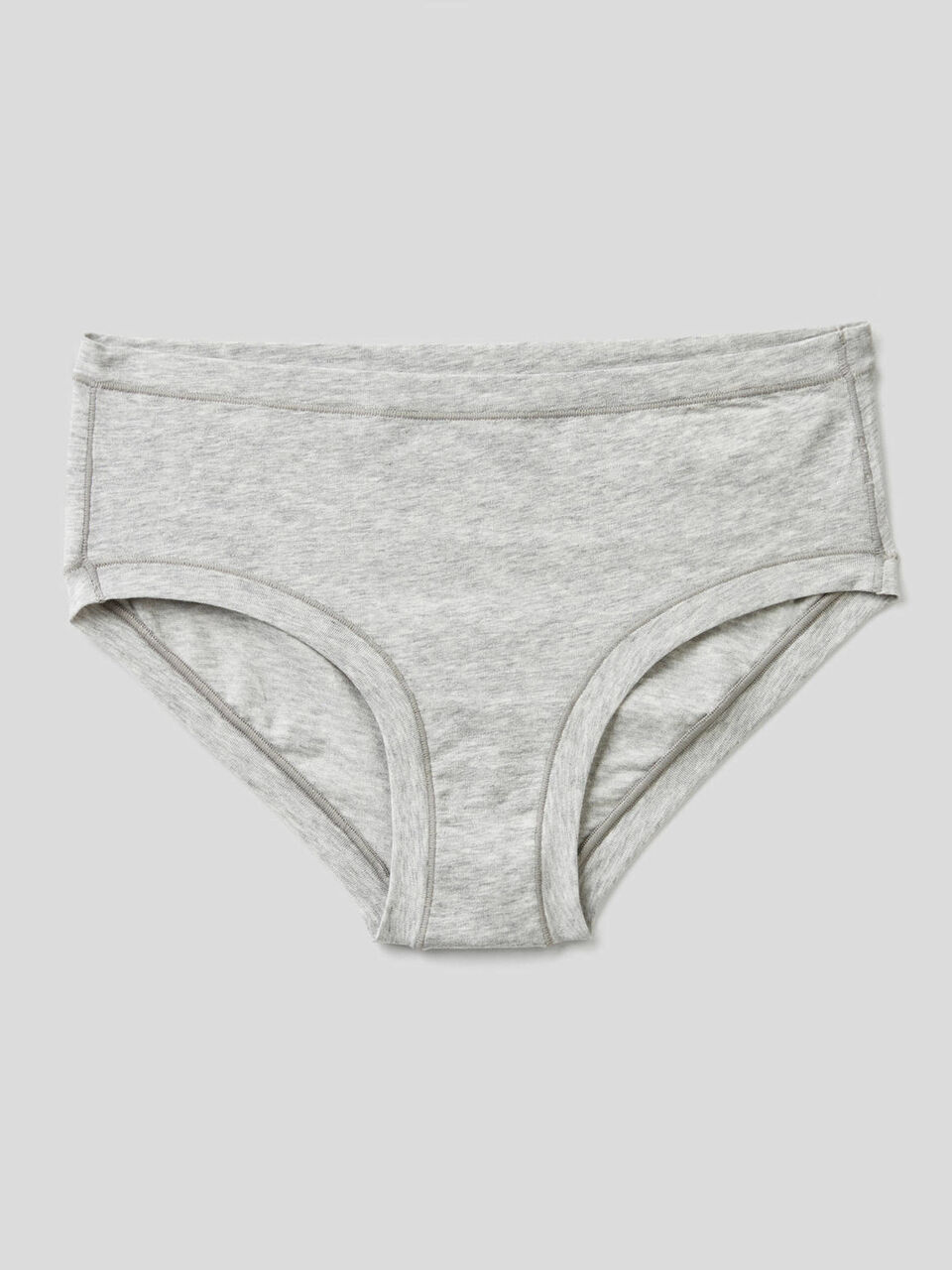 Slip mit hohem Bund aus superstretchiger Bio-Baumwolle image number 1