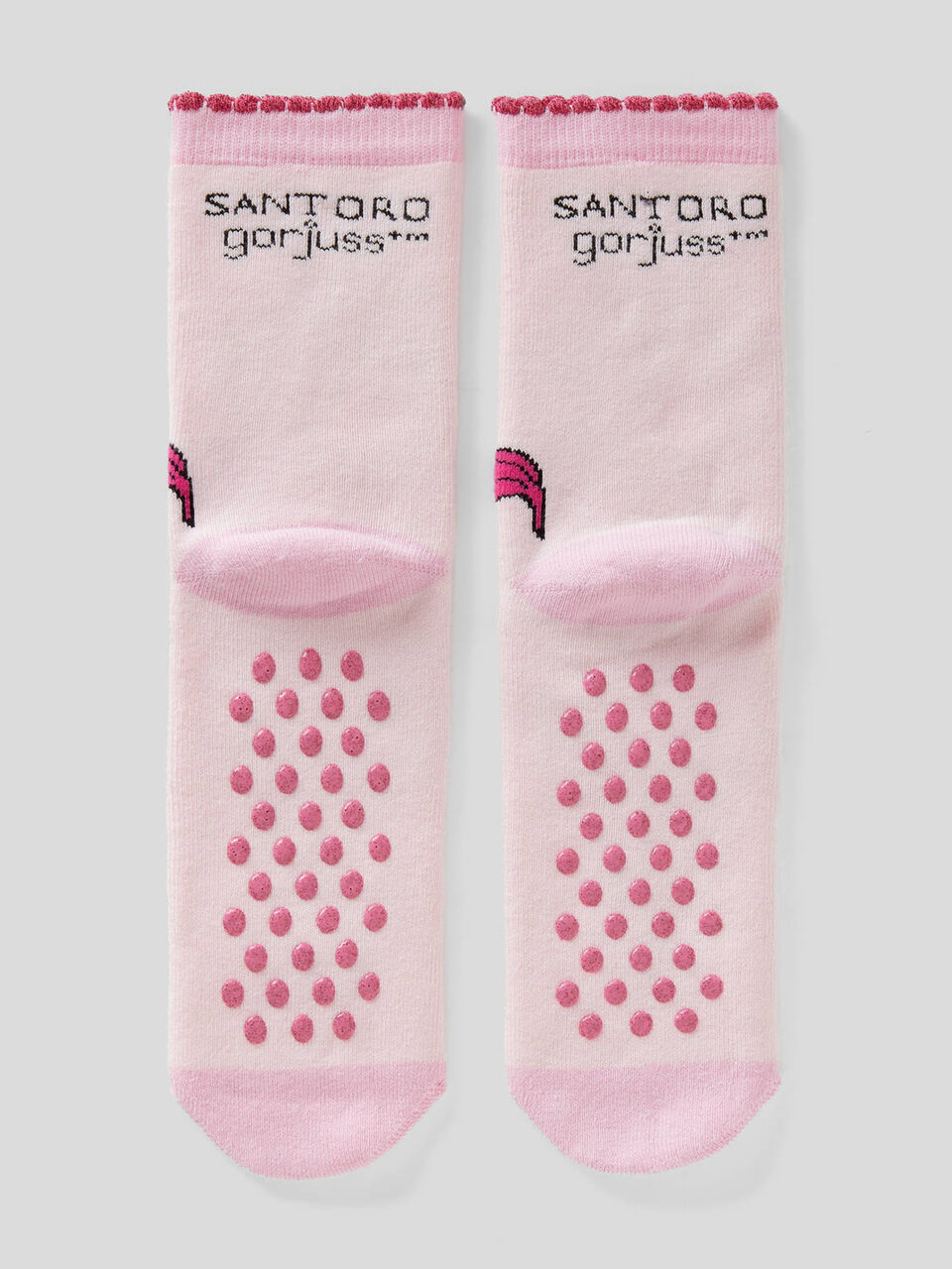 Rutschfeste Socken mit grafischem Muster Gorjuss image number 2