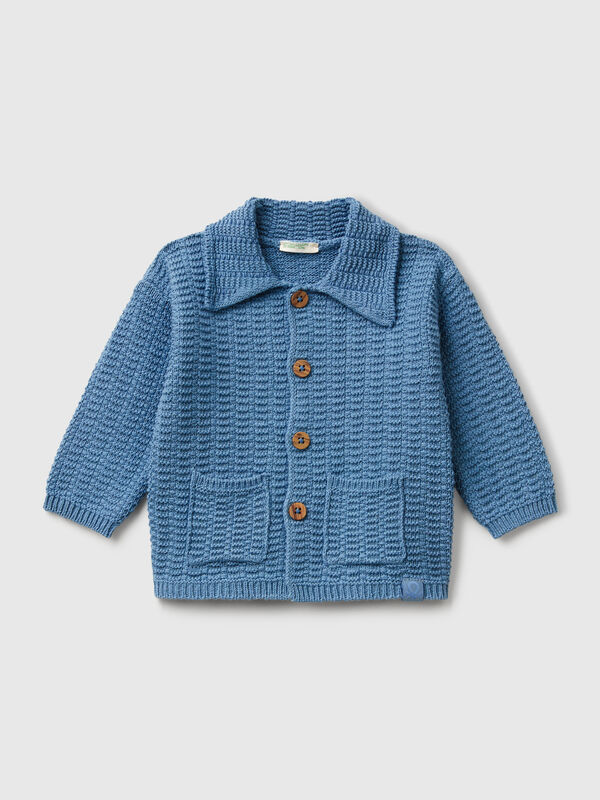 Strickjacke mit Kragen Newborn