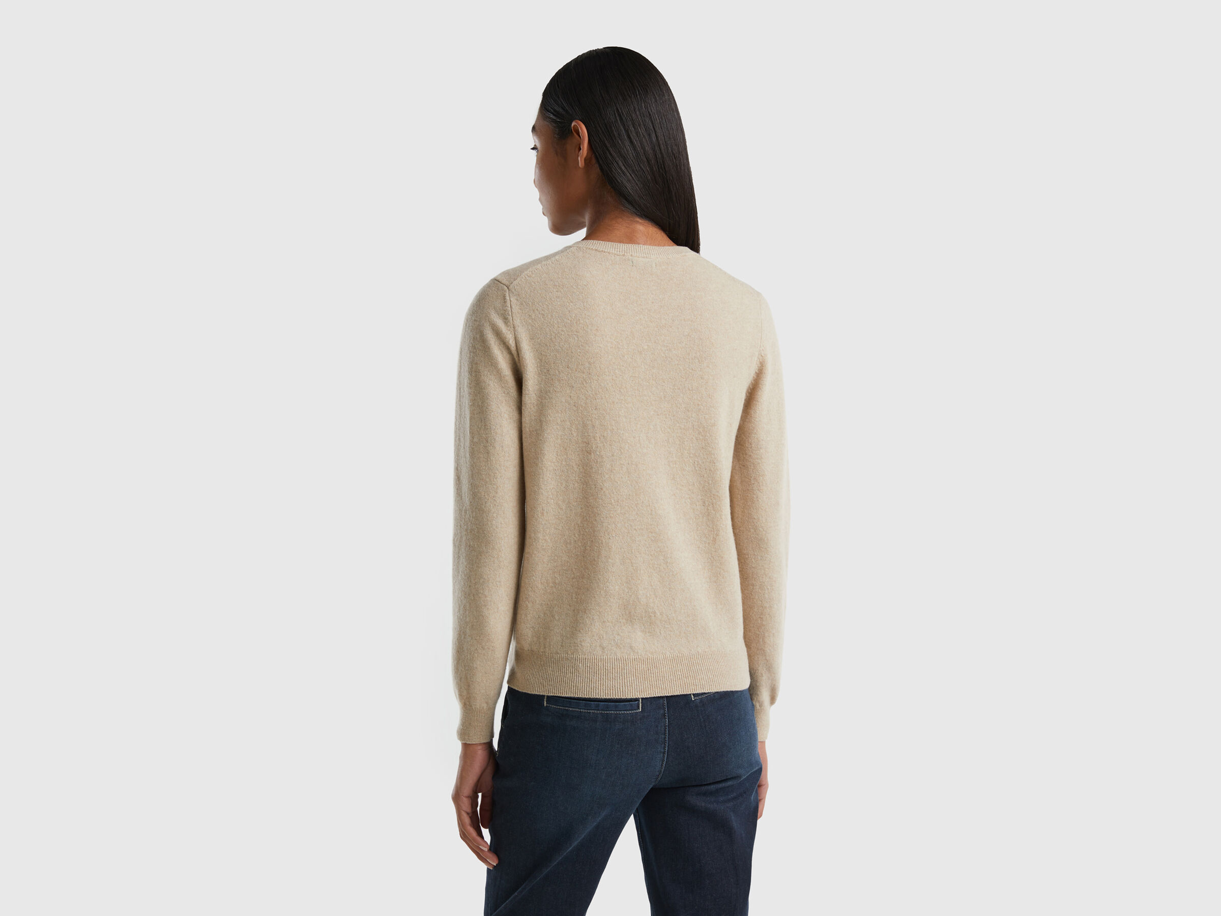 Strickjacke aus reiner Schurwolle mit Rundausschnitt image number 2