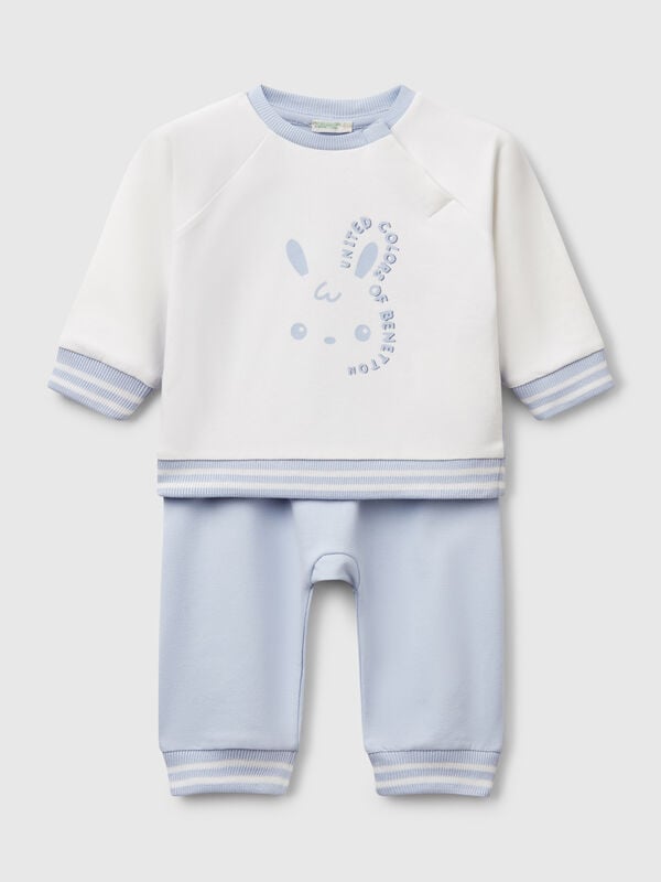 Leichtes Fleece-Outfit Newborn