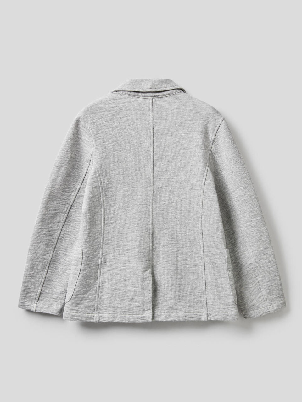 Jacke aus Sweatstoff in reiner Baumwolle image number 2