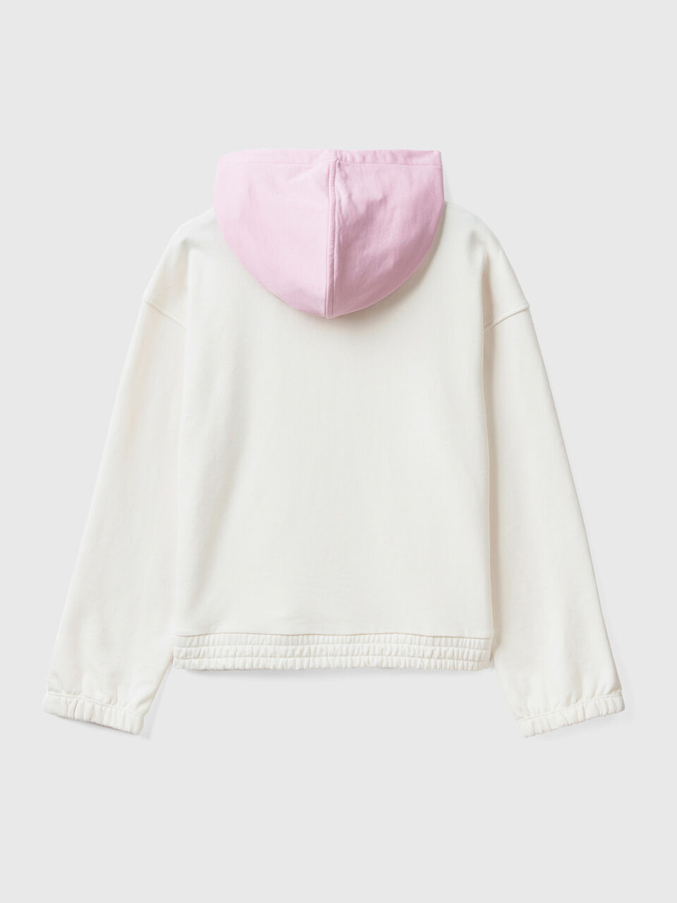 Sweatshirt mit Kapuze in einer Kontrastfarbe image number 2