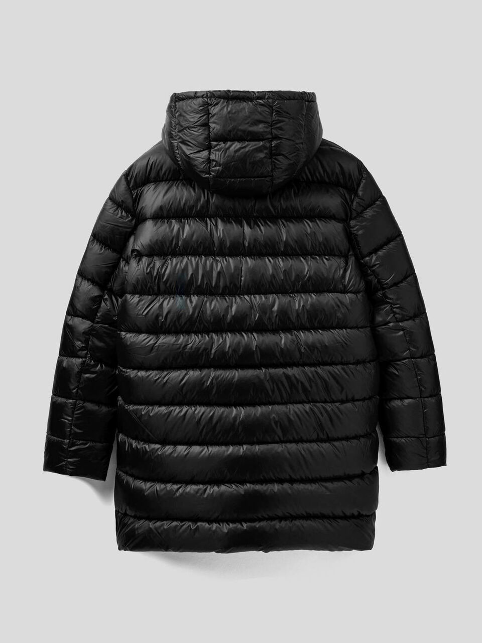 Langer Anorak mit Wattierung aus Watte mit 3D-Effekt image number 2