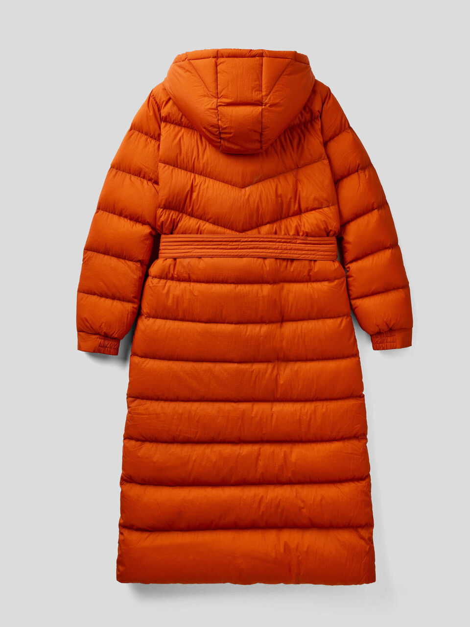 Lange Daunenjacke mit Kapuze image number 2