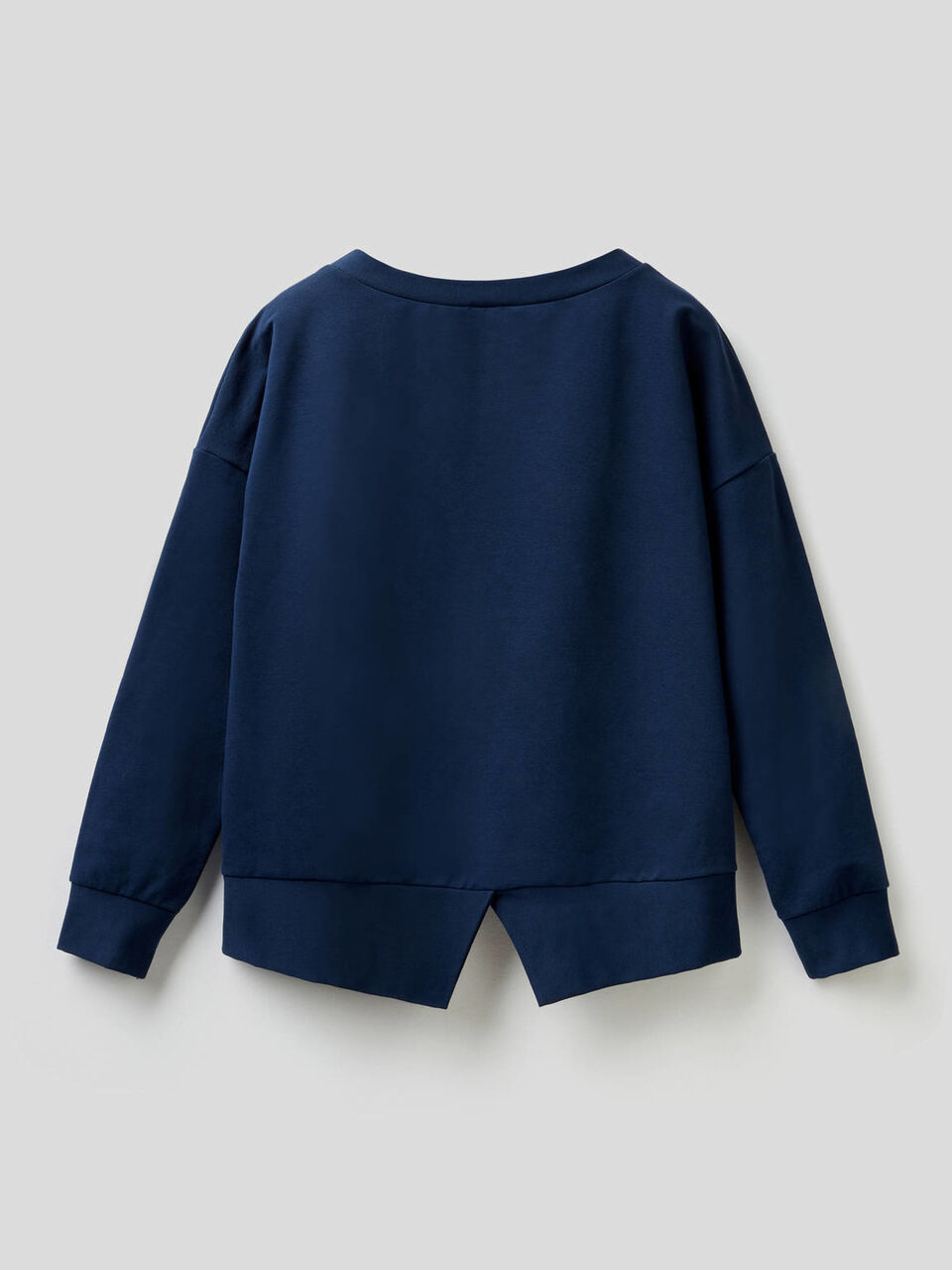 Ausgestelltes Sweatshirt in stretchiger Baumwolle image number 2