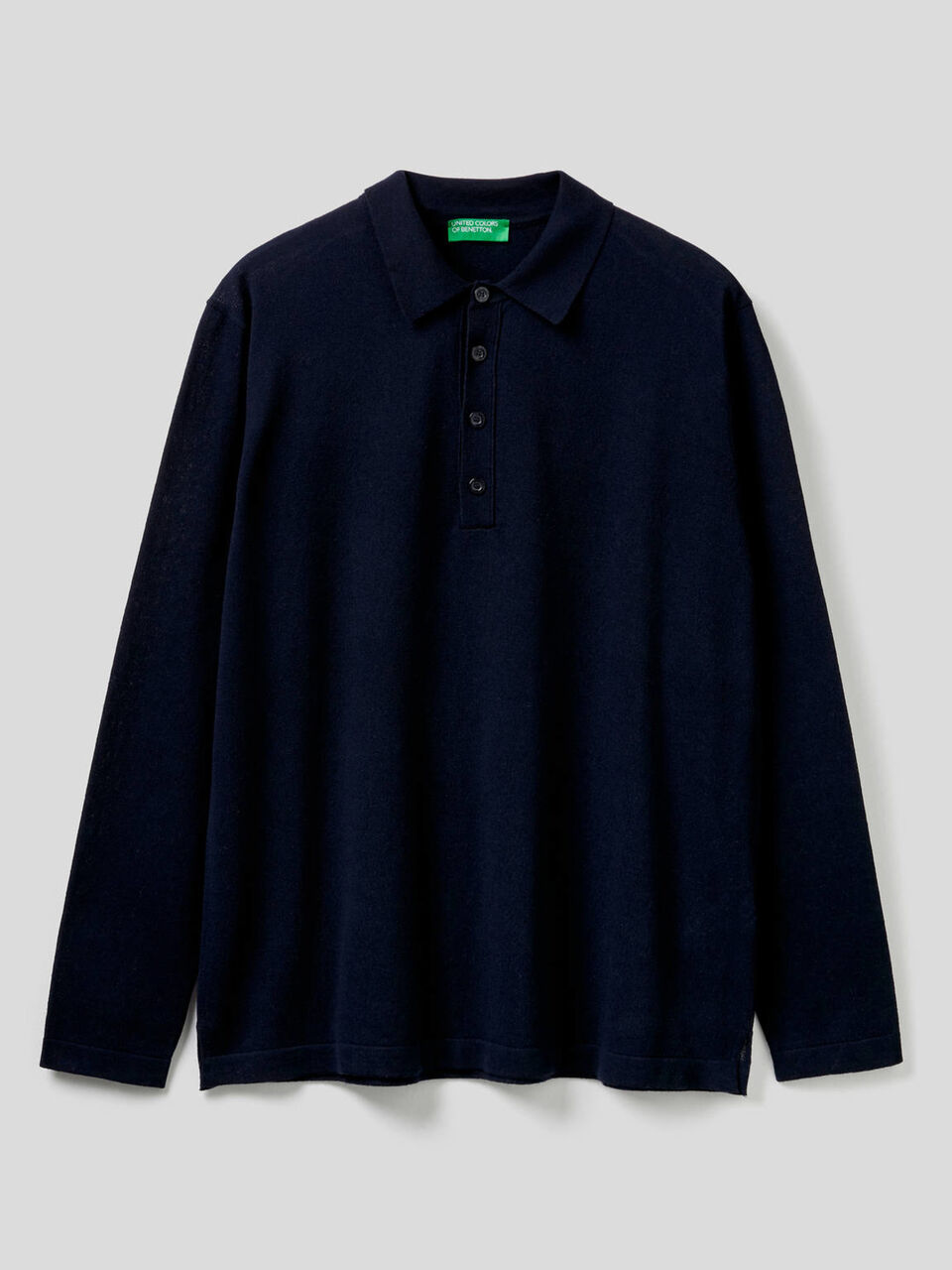 Strick-Polo mit langen Ärmeln image number 1