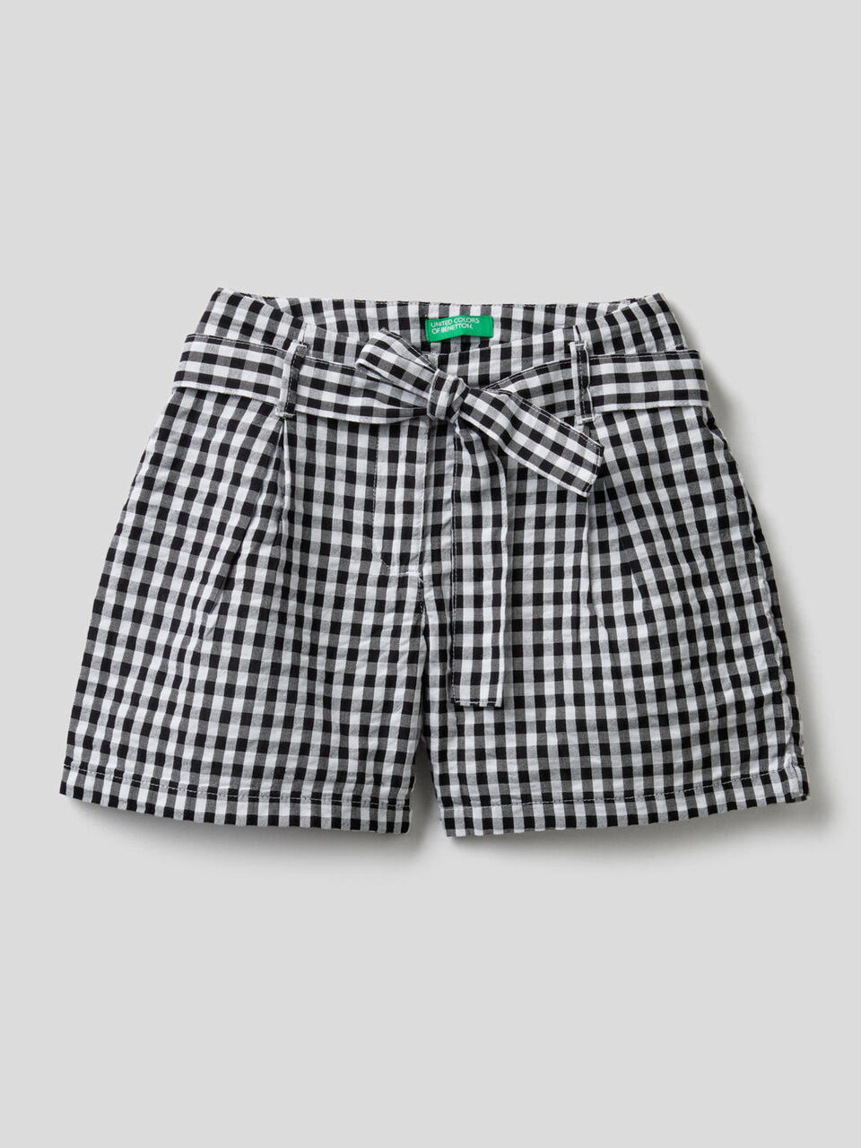 Shorts mit Vichy-Muster image number 1