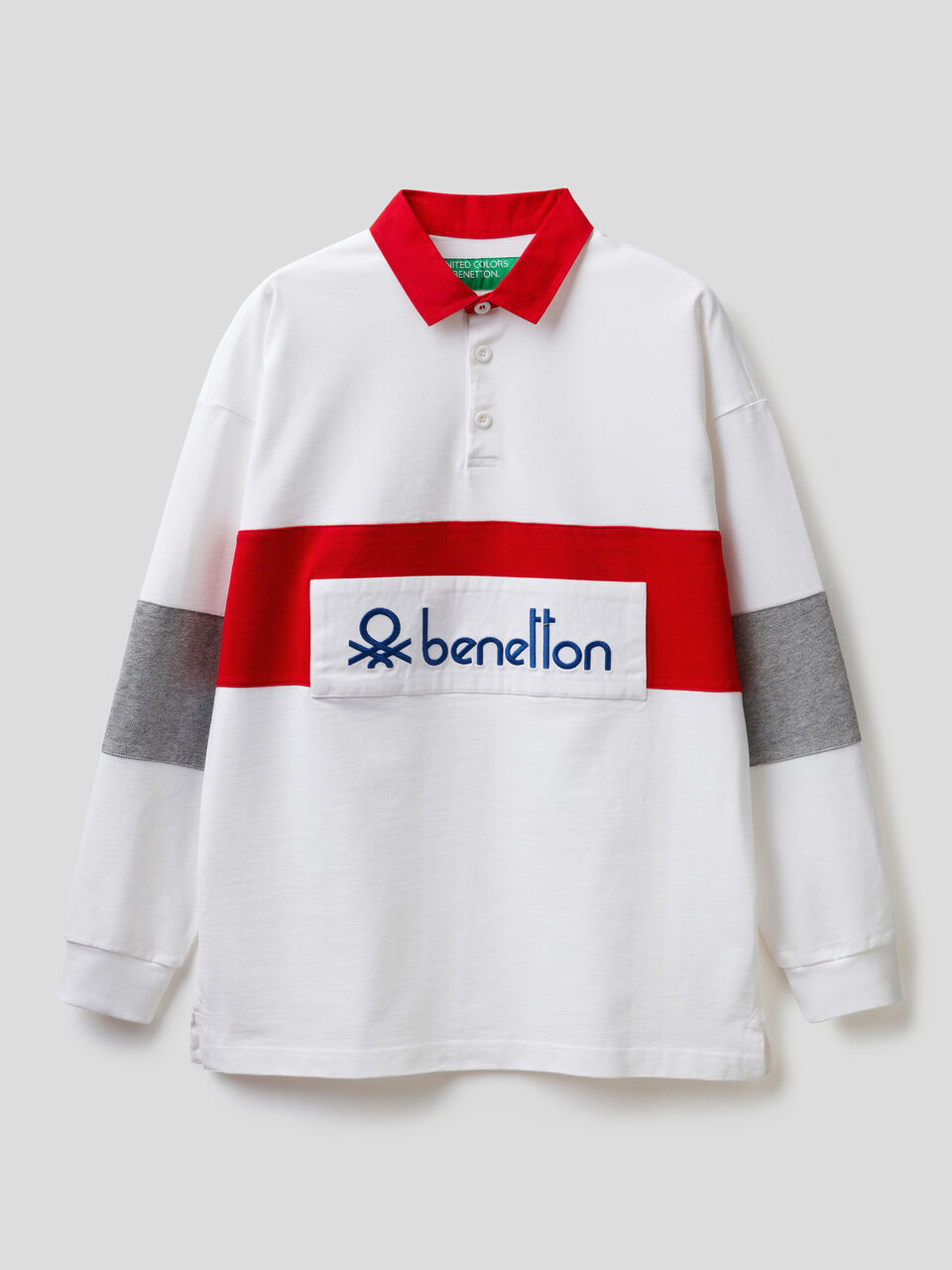 Rugby-Polo aus Bio-Baumwolle image number 1