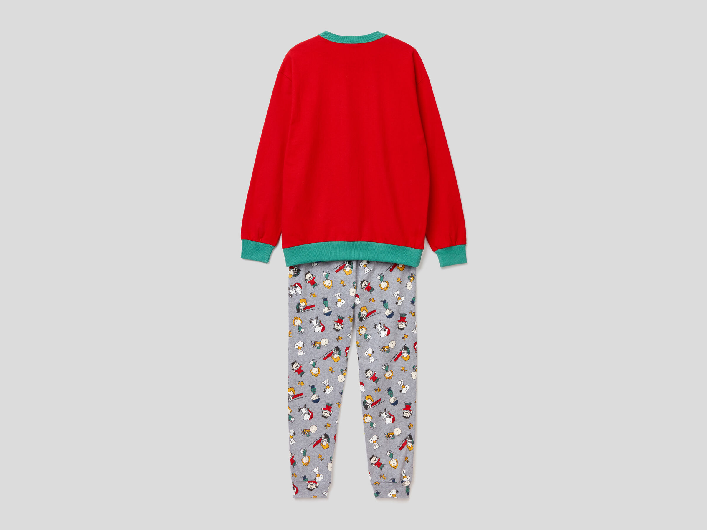 Snoopy-Pyjama aus warmer Baumwolle image number 5