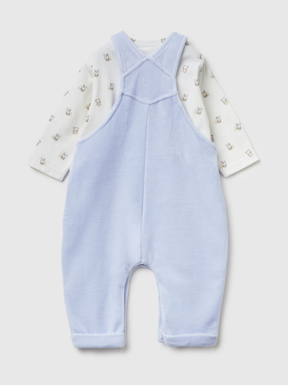 SWEATER DUNGAREE Newborn image number 2