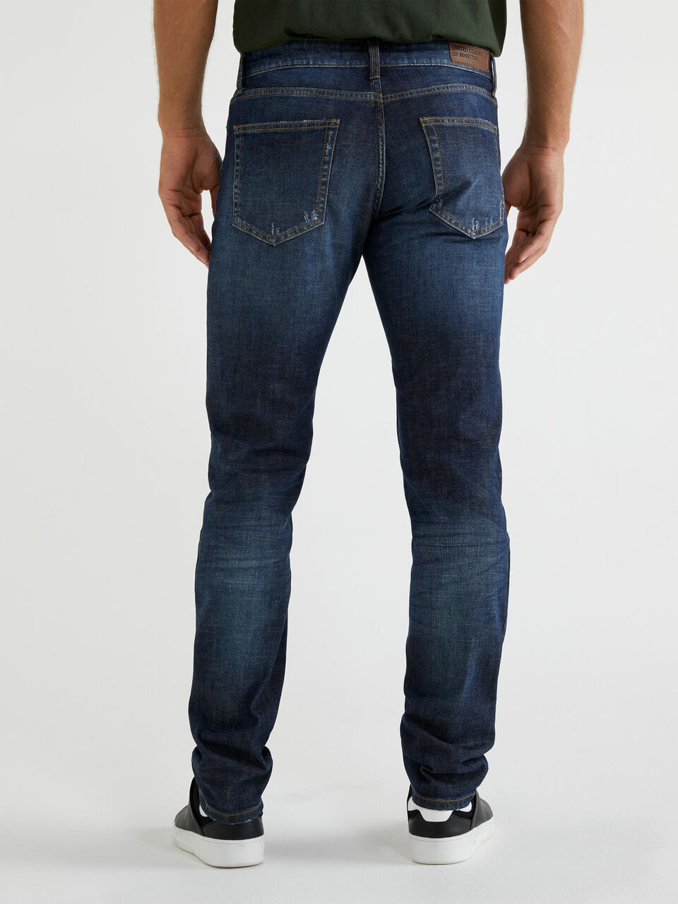 Straight-Fit-Jeans aus stretchiger Baumwolle Herren image number null