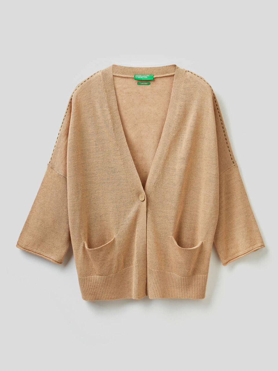 Strickjacke mit V-Ausschnitt image number 1