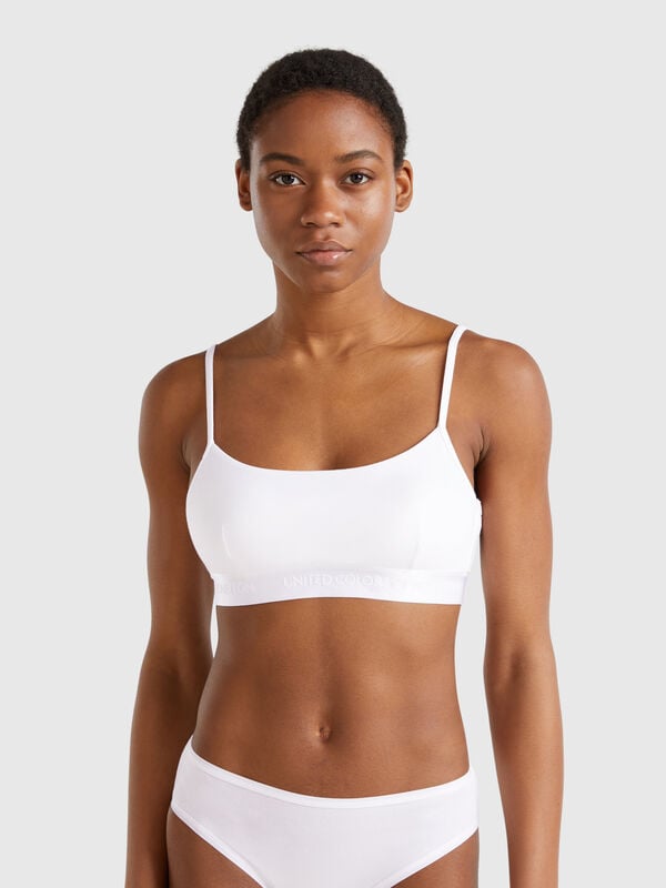 Brassière aus Stretchbaumwolle Damen