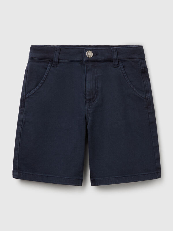 Slim-Fit-Bermudashorts Jungen