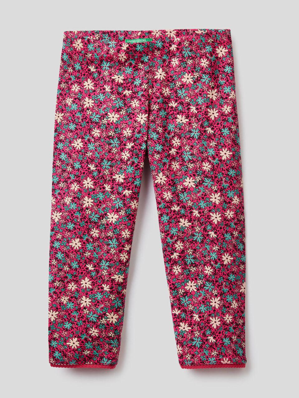 3/4-Leggings aus stretchiger Baumwolle image number 1