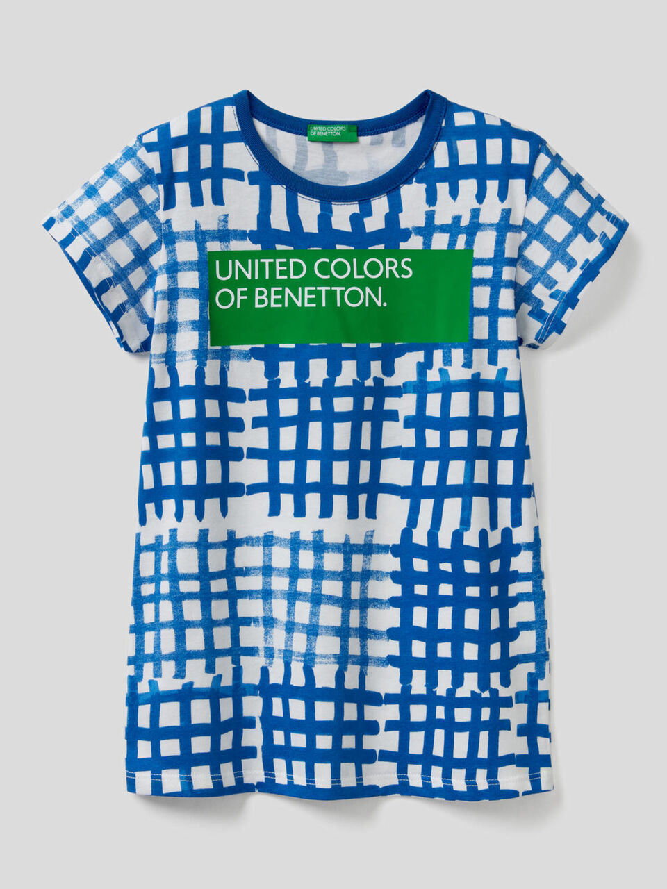 T-Shirt mit All-over-Print und Logo image number 1