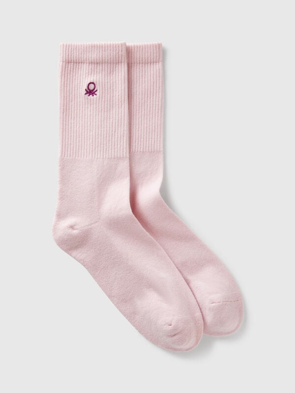 Sportsocken aus Stretch-Baumwollmischung